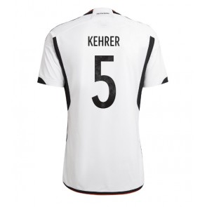 Niemcy Thilo Kehrer #5 Koszulka Podstawowych MŚ 2022 Krótki Rękaw
